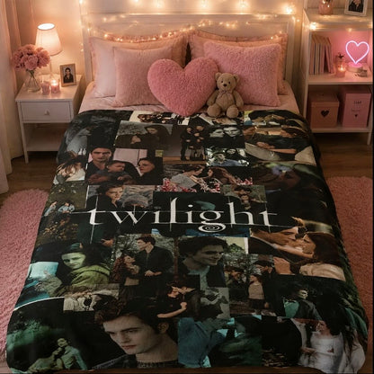 Twilight Edward Bella Couple Blanket