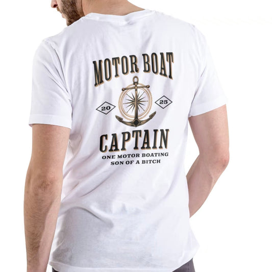 Motor Boat Captain T-Shirt/Sweatshirt/Hoodie