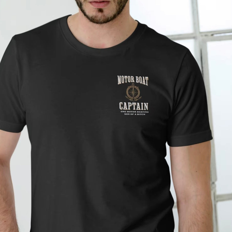 Motor Boat Captain T-Shirt/Sweatshirt/Hoodie