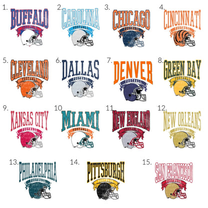 Vintage Football T-Shirt/Sweatshirt/Hoodie