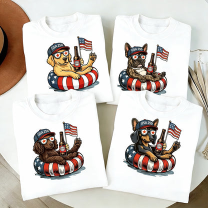 Dog 4th Of July 2026 T-Shirt/Sweatshirt/Hoodie