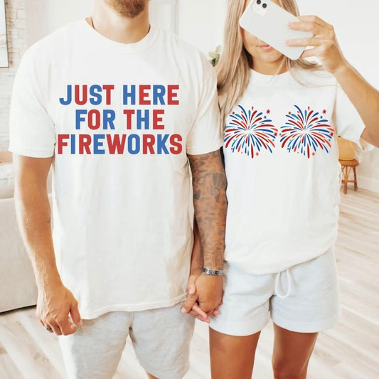 Fourth of July Couples T-Shirt/Sweatshirt/Hoodie