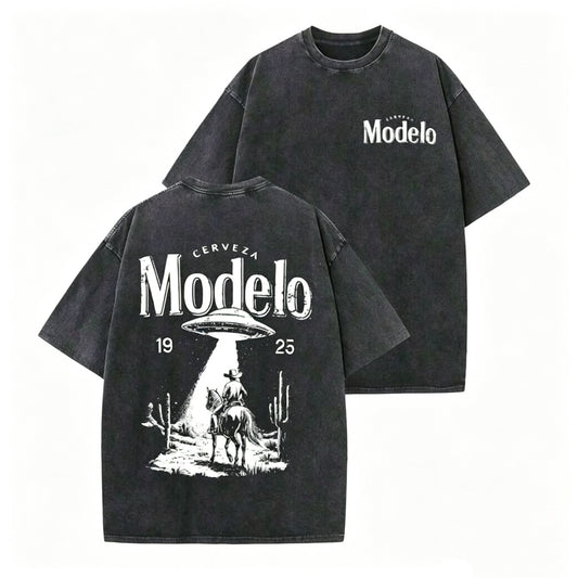Retro Modelo UFO Cowboy T-Shirt/Sweatshirt/Hoodie
