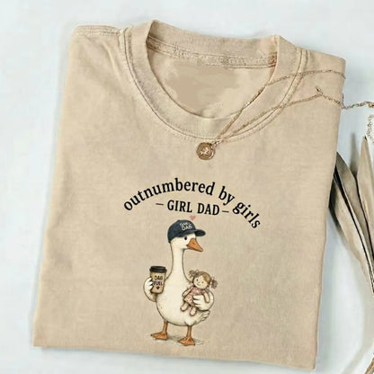 Outnumbered By Girls T-Shirt/Sweatshirt/Hoodie