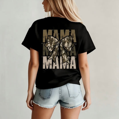 Mama Camo Coquette Bow T-Shirt/Sweatshirt/Hoodie