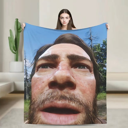 Arthur Morgan Red Dead Redemption Blanket
