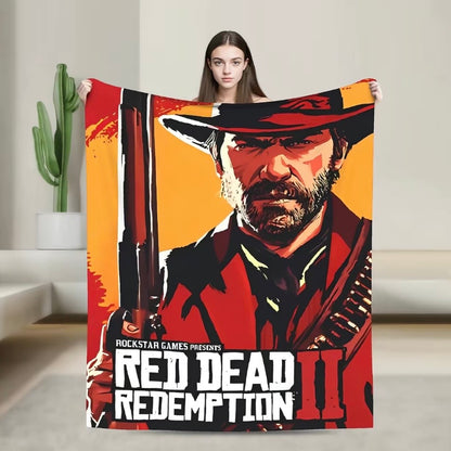 Arthur Morgan Red Dead Redemption Blanket