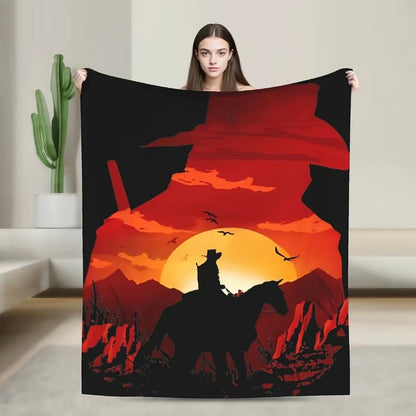 Arthur Morgan Red Dead Redemption Blanket