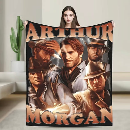 Arthur Morgan Red Dead Redemption Blanket