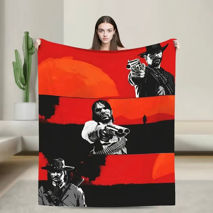Arthur Morgan Red Dead Redemption Blanket