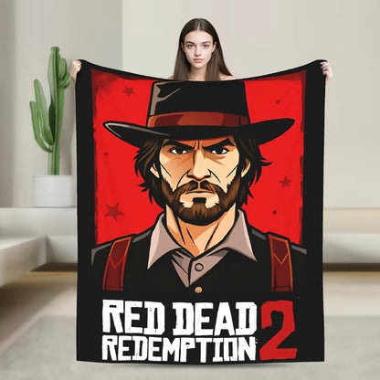 Arthur Morgan Red Dead Redemption Blanket