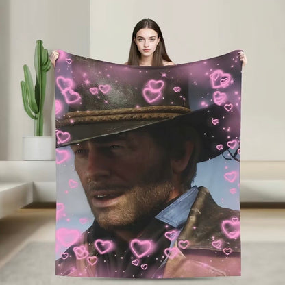 Arthur Morgan Red Dead Redemption Blanket