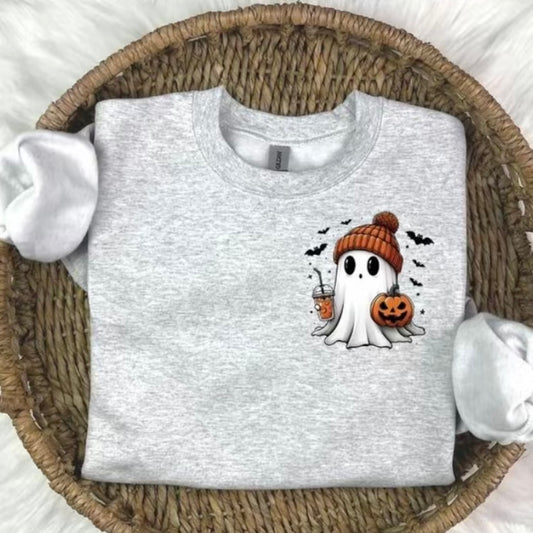 Little Ghost ice Coffee T-Shirt/Sweatshirt/Hoodie
