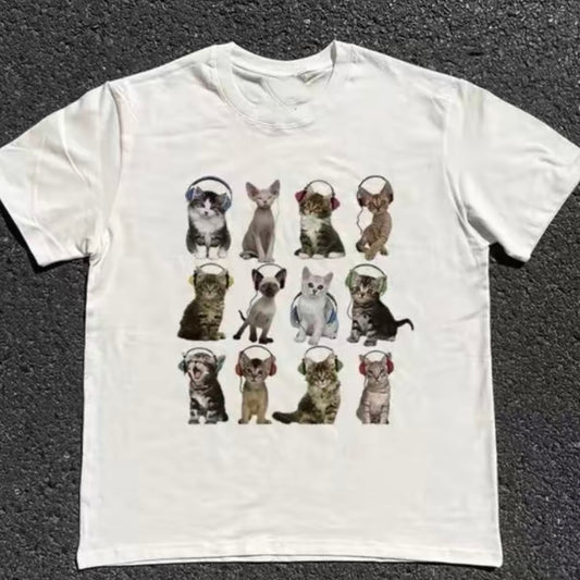 Cats Headphone T-Shirt/Sweatshirt/Hoodie
