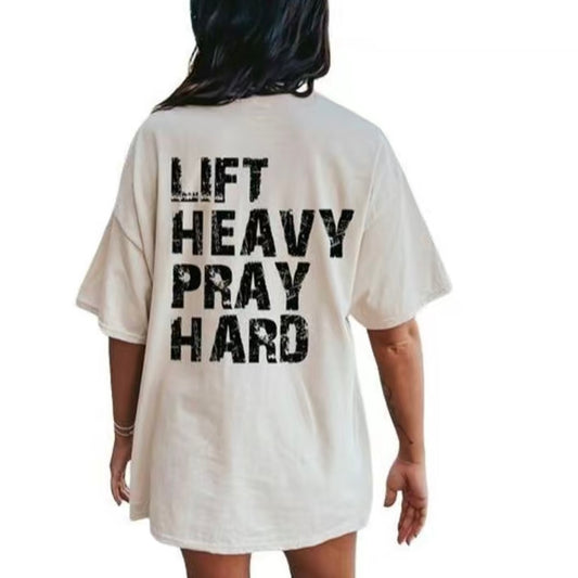 Lift Heavy Pray Hard T-Shirt/Sweatshirt/Hoodie
