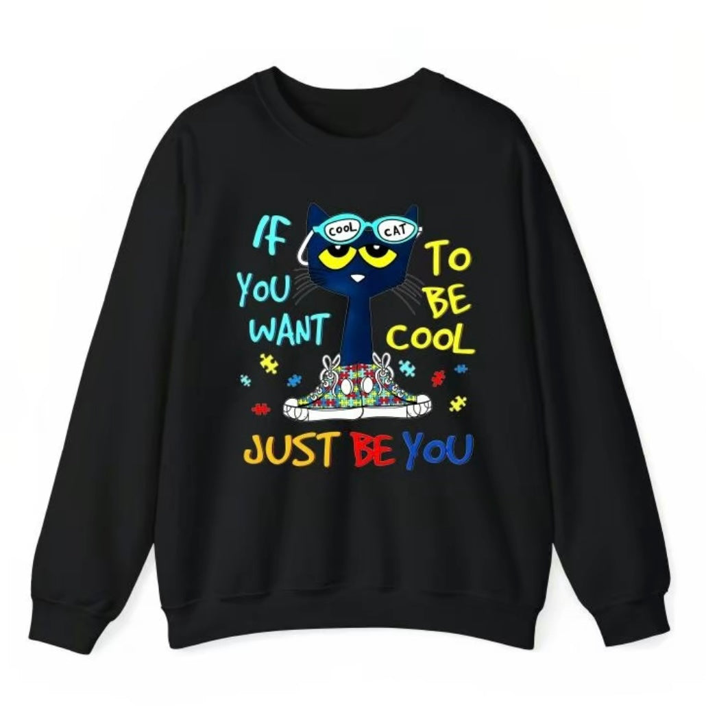 Pete The Cat Graphic T-Shirt/Sweatshirt/Hoodie