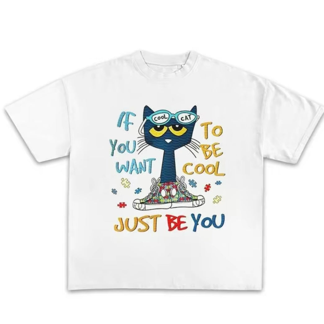 Pete The Cat Graphic T-Shirt/Sweatshirt/Hoodie
