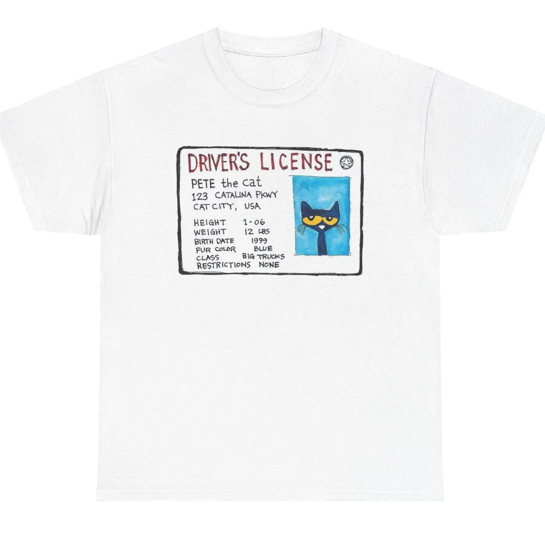 Pete The Cat Graphic T-Shirt/Sweatshirt/Hoodie