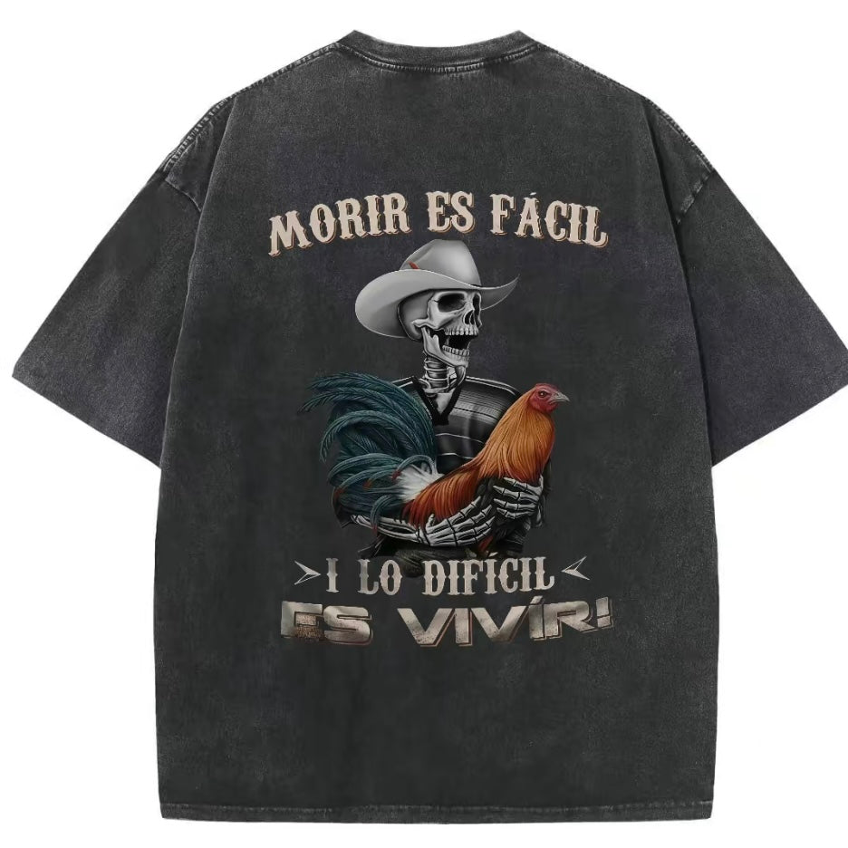 Moris Es Facil Mexican Style T-Shirt/Sweatshirt/Hoodie