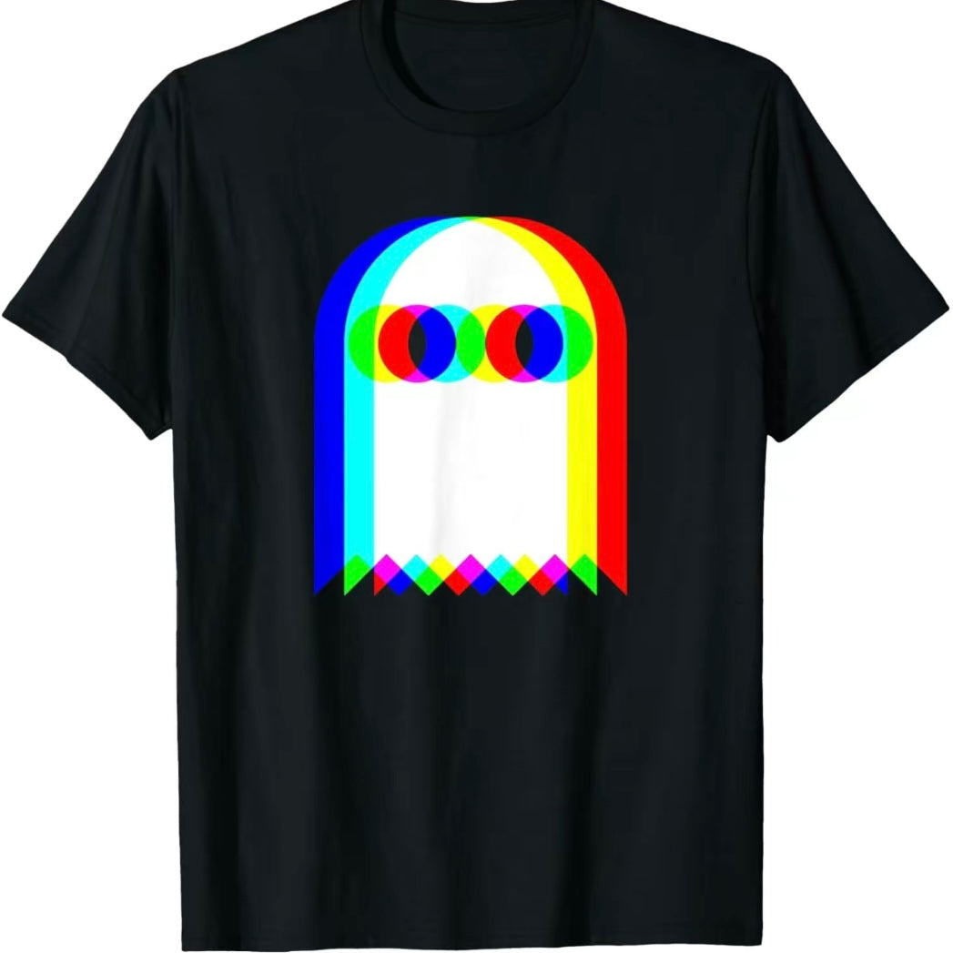 Ghost Trippy Vaporwave Halloween Techno Rave EDM Music Party T-Shirt/Sweatshirt/Hoodie