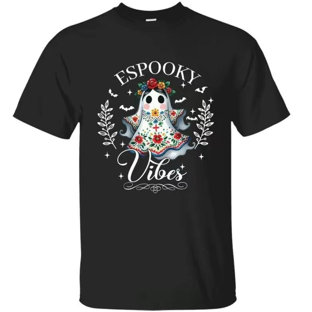 Mexican Halloween Espooky Vibes Boo Ghost T-Shirt/Sweatshirt/Hoodie