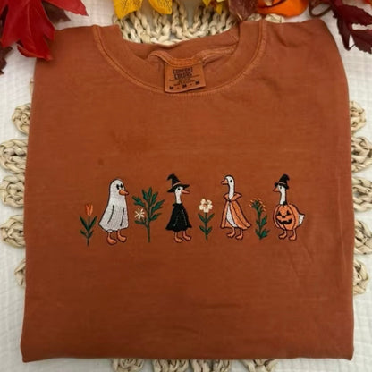Embroidered Spooky Season Halloween T-Shirt/Sweatshirt/Hoodie