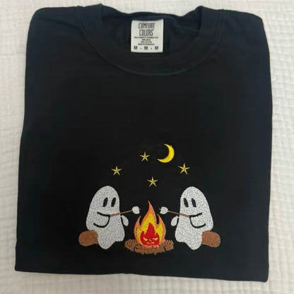 Embroidered Spooky Season Halloween T-Shirt/Sweatshirt/Hoodie