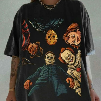 Retro Halloween Characters T-Shirt/Sweatshirt/Hoodie