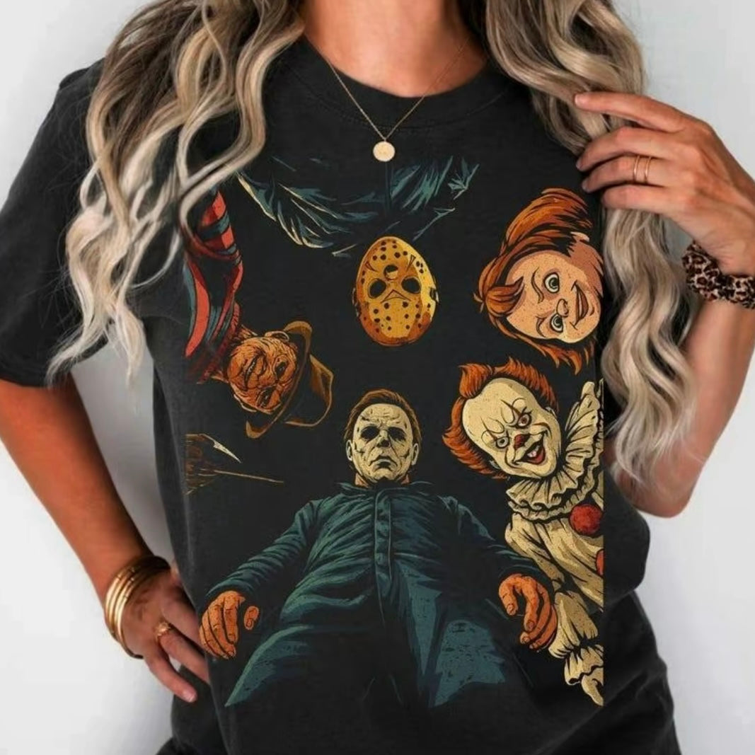 Retro Halloween Characters T-Shirt/Sweatshirt/Hoodie