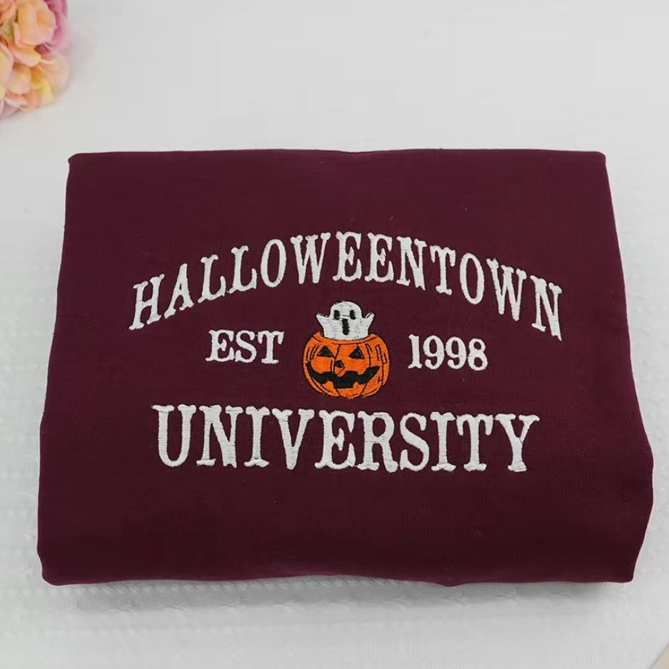 Embroidered Spooky Season Halloween T-Shirt/Sweatshirt/Hoodie