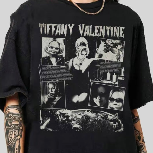 Tiffany Valentine Horror Character T-Shirt/Sweatshirt/Hoodie