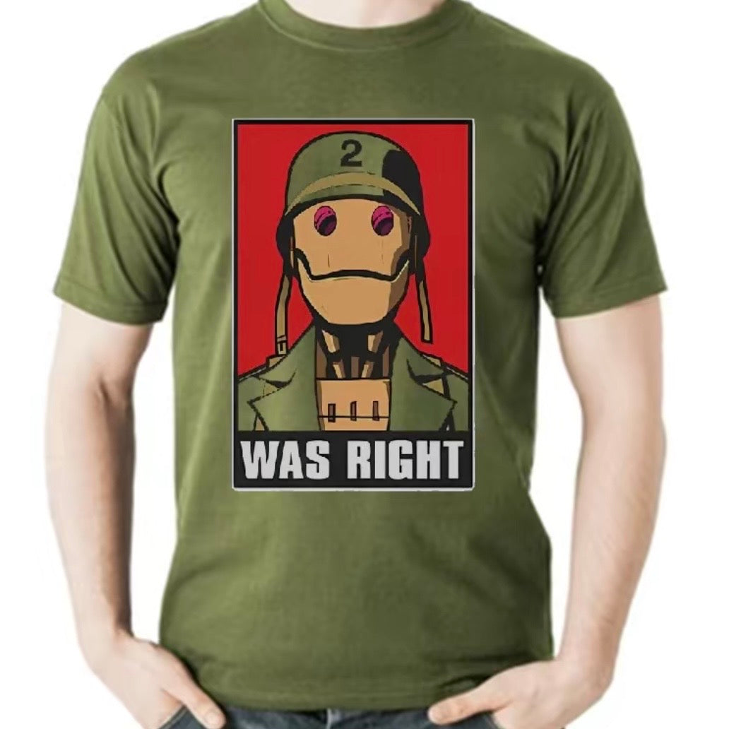 Gi Robot Was Right T-Shirt/Sweatshirt/Hoodie