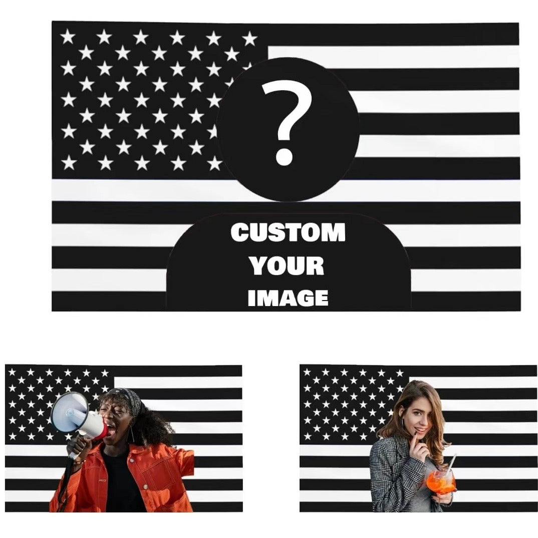 Custom America Flag Personalized Flags Design Your Image Funny Flag