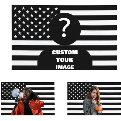 Custom America Flag Personalized Flags Design Your Image Funny Flag