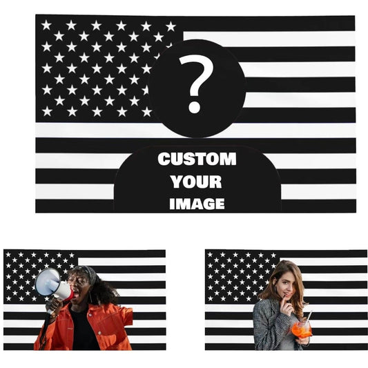 Custom America Flag Personalized Flags Design Your Image Funny Flag