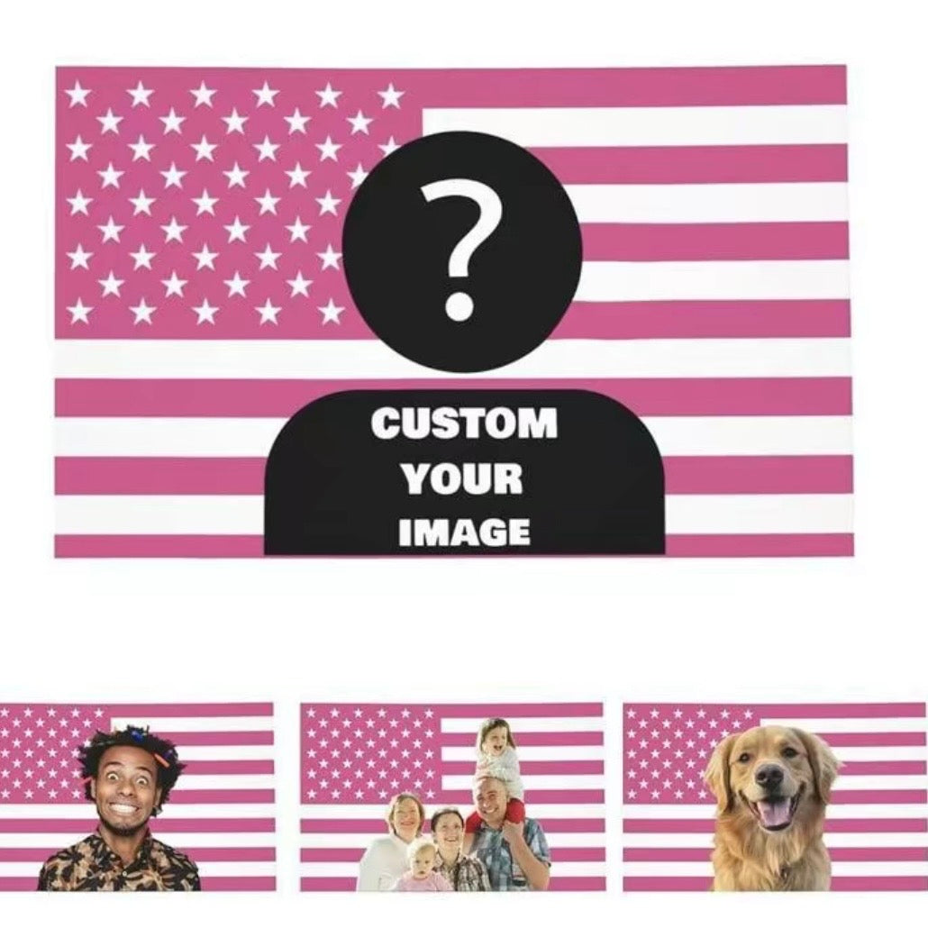 Custom America Flag Personalized Flags Design Your Image Funny Flag