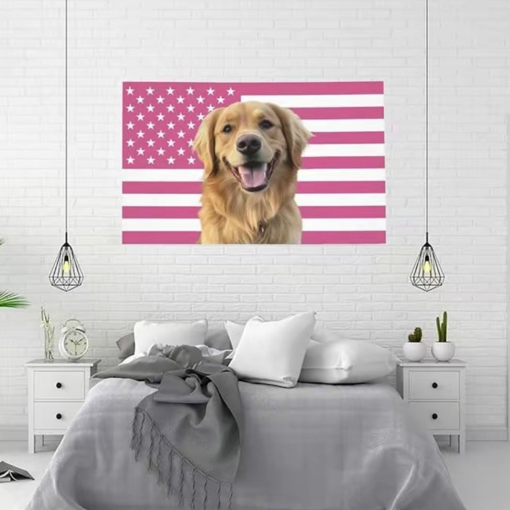 Custom America Flag Personalized Flags Design Your Image Funny Flag