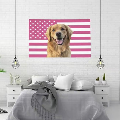 Custom America Flag Personalized Flags Design Your Image Funny Flag