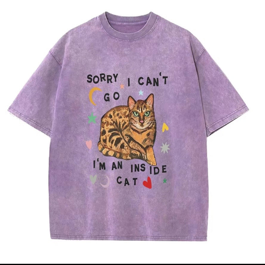 I'm An Inside Cat T-Shirt/Sweatshirt/Hoodie