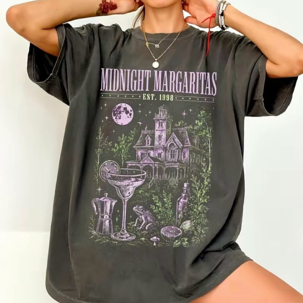 Midnight Margaritas Witchy Cocktail T-Shirt/Sweatshirt/Hoodie