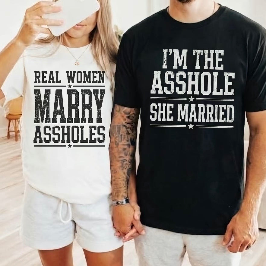 Couples Matching Real Women Marry T-Shirt/Sweatshirt/Hoodie