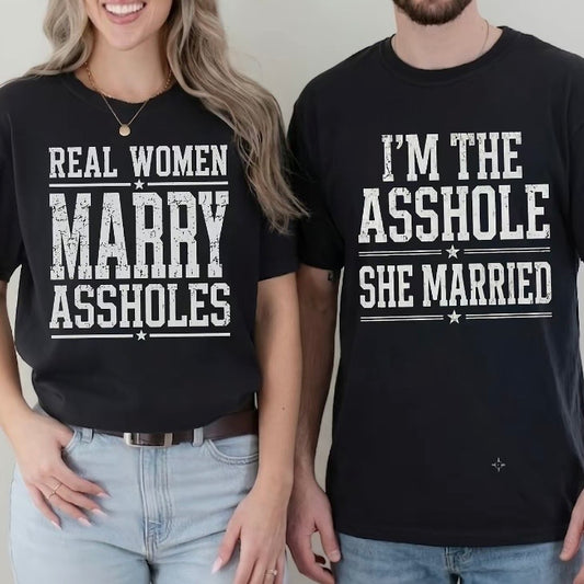 Couples Matching Real Women Marry T-Shirt/Sweatshirt/Hoodie