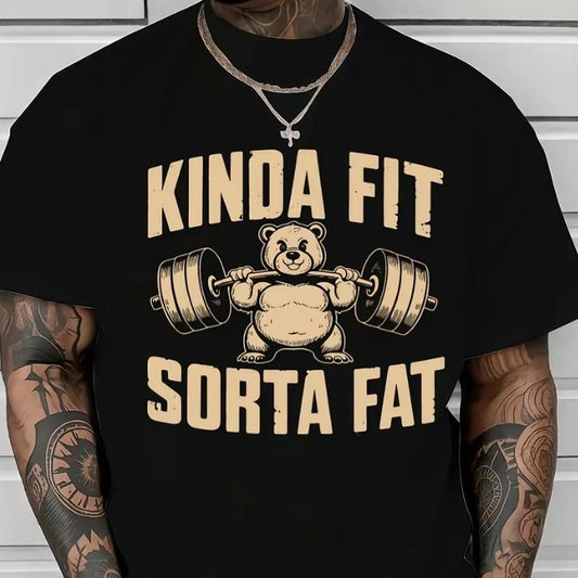 Weightlifting Bear Kinda Fit Sorta Fat T-Shirt/Sweatshirt/Hoodie
