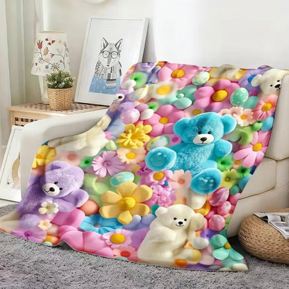 Cute Animal Friends Blanket