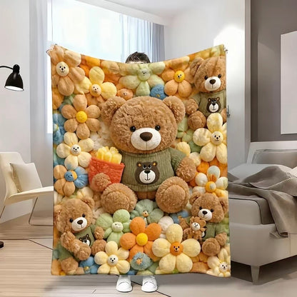 Cute Animal Friends Blanket