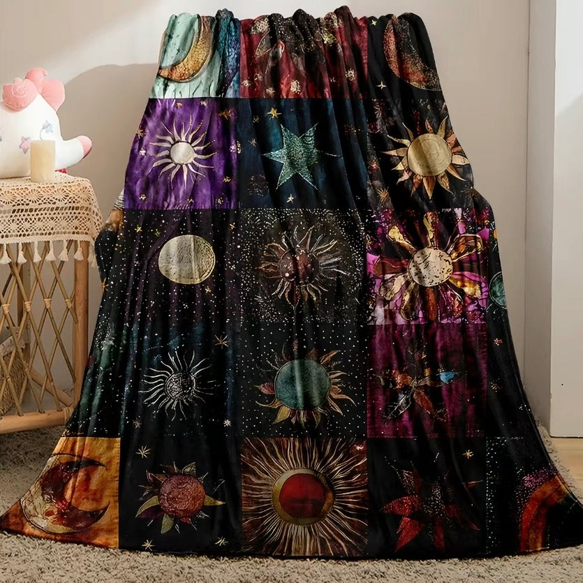 Star And Moon Blanket