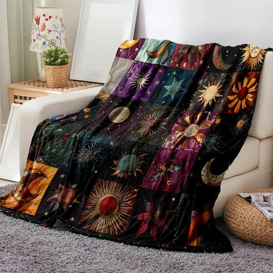 Star And Moon Blanket