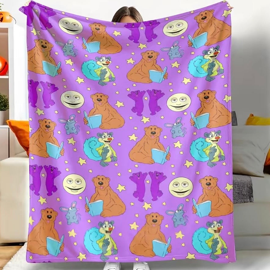 Bear In The Big Blue House Nostalgia Blanket