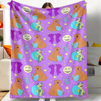 Bear In The Big Blue House Nostalgia Blanket