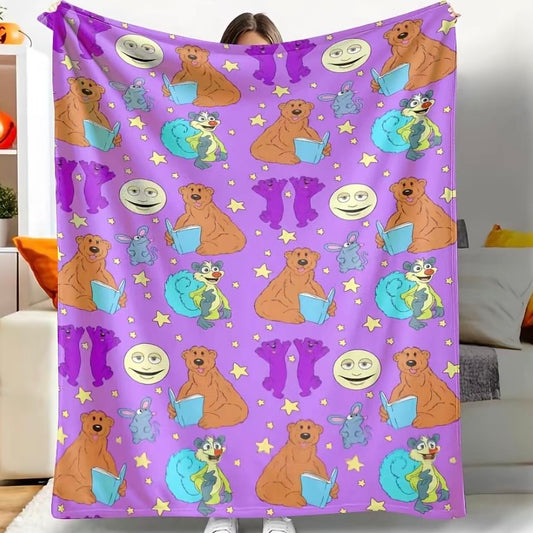 Bear In The Big Blue House Nostalgia Blanket